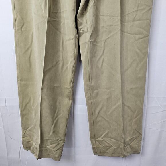 Tommy Bahama Relax Mens Silk Pleated Straight Pants Size 38 X 30 Casual Trousers - Picture 4 of 11